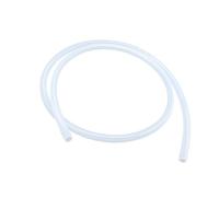 LAVMHAB Tubo flexible de silicona - Diámetro interior: 6 mm - Diámetro exterior: 10 mm - Longitud: 1,5 m - Apto para uso alimentario - Transparente - Para transferencia de agua y aire