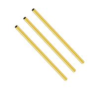 LAVMHAB Tubo redondo de latón de 4 mm de diámetro exterior x 0,3 mm de grosor de pared x 200 mm de longitud, tubos de latón redondos sin costuras para manualidades (3 piezas)
