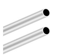 LAVMHAB Tubos de aluminio 6063 de 26 mm de diámetro exterior x 2,0 mm de grosor de pared, 300 mm de longitud, tubo redondo de aluminio, tubos rectos sin costuras (2 unidades)