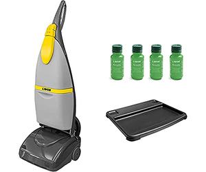 Lavor Fregadora Secadora de Pavimentos Sprinter Motor 1000W MAX, Rendimento Horario máx 1015 m2/h, Incluye 4 Botellas de Detergente Concentrado