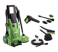 LAVOR Hidrolimpiadora de Agua Fría NJ Plus 145 WPS con Programas de Lavado, Dos Cepillos y Accesorio para Limpiar Suelos, Presión 145 Bar máx, Caudal 420 l/h máx, Potencia Absorbida 1900 vatios