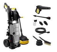 LAVOR Limpiador de Alta presión Galaxy 160 GL con Carrete de Manguera, Dos cepillos y presión máxima de 160 Bar, caudal de 510 l/h máximo, 2500 W