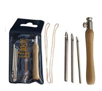 Lavor Punch - Juego de agujas de bordado con 3 tamaños de agujas y enhebrador