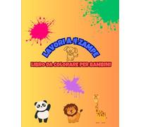 Lavori a 4 Zampe - Libro da colorare con animali a Lavoro per Bambini dai 3 ai 6 anni: Divertenti animali da colorare con filastrocche in rima