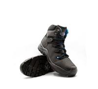 Lavoro Bota de Segurança Canyon Black S3 SRC HRO S7L - Biqueira Fibra de Vidro, Palmilha Kevlar, Sola Vibram 300 °C, Impermeável Sympatex (36-48)