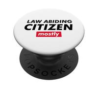 Law Abiding Citizen Mostly PopSockets PopGrip Adhesivo