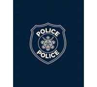 Law Enforcement Police Composition Notebook for Adults Kids Boys Girls Teens 110 Pages College Ruled 7.5 x 9.25 Lined Paper Composition Book: Cute ... Patriots Veterans Police Academy Students