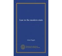Law in the modern state