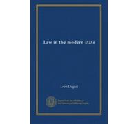 Law in the modern state