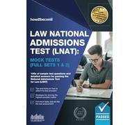 Law National Admissions Test (LNAT): Mock Tests Full Sets 1 & 2: 3 (LNAT Revision Series)
