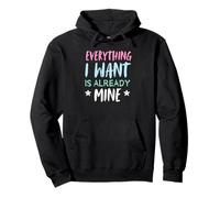 Law Of Attraction Attract Manifesting Affirmation Abundance Sudadera con Capucha