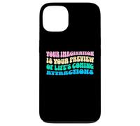 Law of Attraction Manifesting Spiritual Growth Retro Wavy Carcasa para iPhone 13