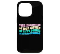 Law of Attraction Manifesting Spiritual Growth Retro Wavy Carcasa para iPhone 13 Pro