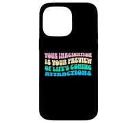 Law of Attraction Manifesting Spiritual Growth Retro Wavy Carcasa para iPhone 14 Pro MAX