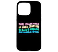 Law of Attraction Manifesting Spiritual Growth Retro Wavy Carcasa para iPhone 15 Pro MAX