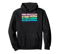 Law of Attraction Manifesting Spiritual Growth Retro Wavy Sudadera con Capucha