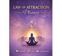 Law of Attraction Planner: Manifest Your Dream Life with Daily Gratitude, Goal Setting & Visualization Workbook (8.5 x 11, 35 Pages)