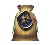 Law of the Compass - Bolsa de Navidad con cordón para Navidad, bolsas de caramelos, bolsas de regalo reutilizables para fiestas