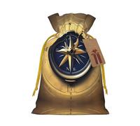 Law of the Compass - Bolsa de Navidad con cordón para Navidad, bolsas de caramelos, bolsas de regalo reutilizables para fiestas