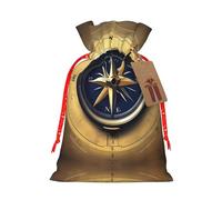 Law of the Compass - Bolsa de Navidad con cordón para Navidad, bolsas de caramelos, bolsas de regalo reutilizables para fiestas