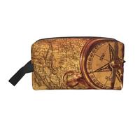 Law of The Compass - Bolsas de aseo de viaje con impresión de navegación, bolsa de maquillaje colgante de gran capacidad, organizador versátil para mujeres y hombres