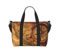 Law of The Compass - Bolsas de viaje para viajes, ligeras Oxford, bolsas de viaje para mujeres, ideales para hombres, Black, Talla única