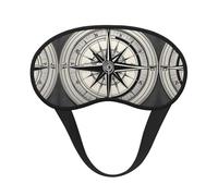 Law of The Compass Navigation 1 - Antifaz para dormir con estampado de luz suave, para meditación, viajes, yoga