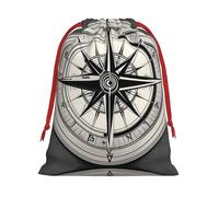 Law of the Compass Navigation - 1 bolsa de almacenamiento para fiestas de cumpleaños, suministros de vacaciones, también se puede utilizar para almacenamiento diario
