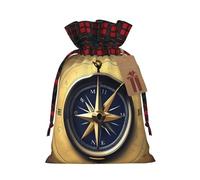 Law Of The Compass Navigation Exquisitas bolsas de regalo de Navidad con cordón, reutilizables, para experiencias de regalo excepcionales