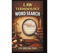 Law Terminology Word Search Over 500 Legal Terms