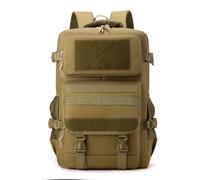 Lawaia 25L Mochila Viaje Hombre Mochila Militar Tactica Supervivencia Camping Trekking Mochilas Deporte Mujer Gimnasio Hombre Senderismo Impermeable 47 * 30 * 17cm (Caqui)
