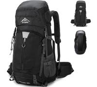 Lawaia 60L al Aire Libre Mochila de Gran Capacidad Senderismo Mochilas de Supervivencia Hombre Mujer Mochila de Herramientas de Pesca Camping Mochilas de MontañA