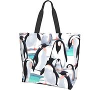 Lawenp Bolso de mano divertido con diseño de perro cachorro Pug, bolsos de hombro informales grandes para mujer, bolsas de comestibles reutilizables para el trabajo, compras, viajes, playa