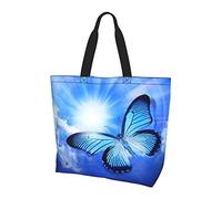 Lawenp Chanclas divertidas, zapatillas, bolso de mano artístico con asas, bolso de mano reutilizable para mujeres, profesora, madre como regalos, lavable