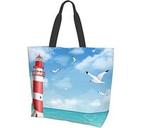 Lawenp Divertido cerdo unicornio soy tan mágico bolso de mano grande Casual mujeres bolsos de hombro reutilizables bolsas de comestibles para el trabajo compras viajes playa