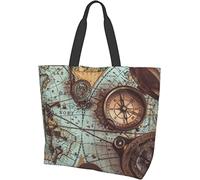 Lawenp Funny Mars Outer Space Astronaut Ride Tote Bag Large Casual Mujer Bolsos de hombro Reutilizables Bolsas de comestibles para el trabajo Compras Viajes Playa