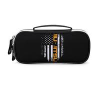 Lawenp Jiu Jitsu USA Flag - Estuche portátil para lápices, Bolsa de Maquillaje, Bolso de Mano