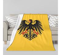 Lawenpanic Manta de la Bandera del Sacro Imperio Romano Manta de Lana de Cordero Manta térmica de Doble Cara difusa para Aire Acondicionado 50 "x40