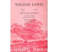 LAWES W. - Five Pieces from "The Royal Consort" para 4 Flautas de Pico