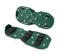 Lawn Aerator Shoes, Adjustable Grass Aerator, Gardening Footwear, Heavy Duty Spikes, Sturdy & Comfortable, (Regular Size Fits All) for Ground Care & Yard Maintenance
