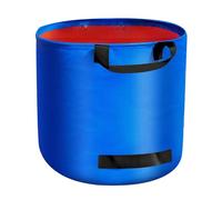 Lawn Bags - Large Capacity Foldable Garden Waste Container | Heavy Duty PVC Material With Sturdy Handles, Trash Bags For Grass Clippings Leaves Debris Cleaning Outdoor Garden