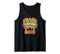 Lawn Dart Survivor Divertido, Nostalgia de los 80, Juguete Prohibido, Humor Camiseta sin Mangas