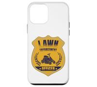 Lawn Enforcement Officer Landscaper Gardening Grass Mowing Carcasa para iPhone 12 Mini