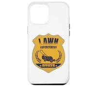 Lawn Enforcement Officer Landscaper Gardening Grass Mowing Carcasa para iPhone 12 Pro MAX