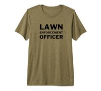 Lawn Enforcement Officer Lawn Mowing Landscaping Funny Camiseta Premium