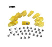 Lawn mower blades for Husqvarna, stainless steel 30pcs 35x18mm