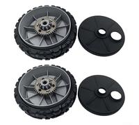 Lawn Mower Drive Wheels 580365301 581840401 Compatible con HU700AWD HU800AWD LC221A L321AH para Craftsman GCV-160 y varios modelos (4 unidades)