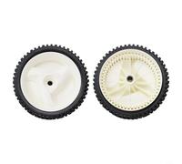 Lawn Mower Front Wheel Pair 8 pulgadas Diameter 1 3/4 Inch Width 1/2 Inch Diámetro Interior Fits Multiple and Standard Walk Behind Models