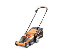 LawnMaster 48V 41cm - Cortacésped sin cable con baterías de repuesto