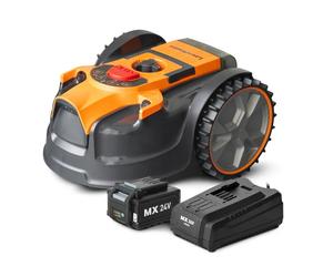 Lawnmaster LAW6939349520105 Robot cortacésped autónomo 24V sin cable perimetral - El más sencillo del mercado